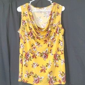 Cowl Neck tank top